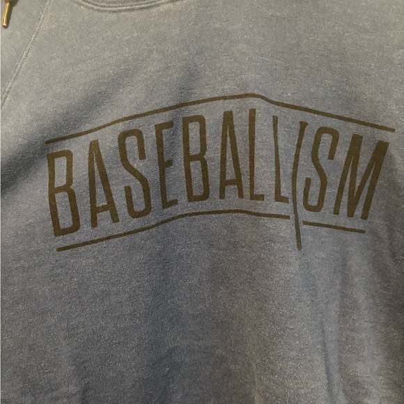 Navy Baseballism Sweatshirt - Picture 2 of 6